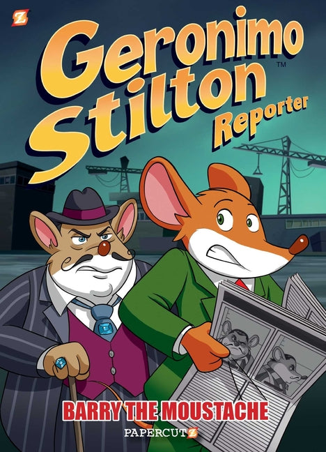Book cover for Geronimo Stilton Reporter: Barry the Moustache