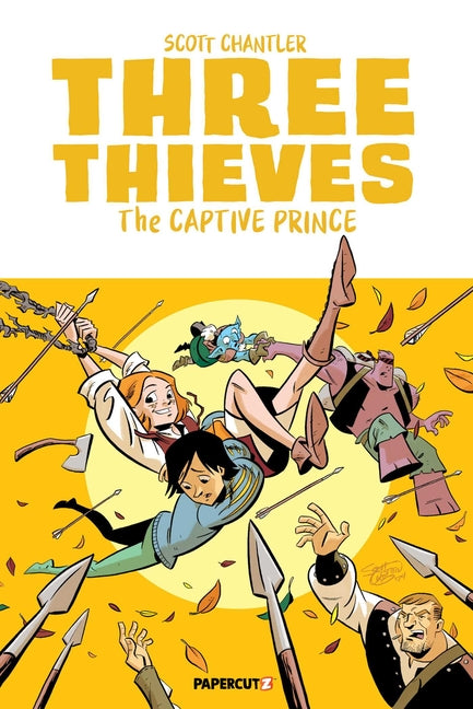 Book cover for Three Thieves Vol. 3: The Captive Prince