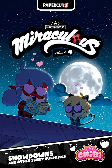 Book cover for Miraculous Chibi Vol. 4: Showdowns and Other Sweet Surprises