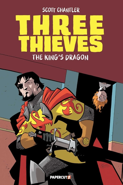 Book cover for Three Thieves Vol. 4: The King's Dragon