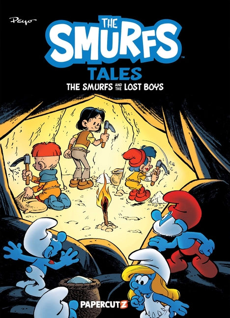 Book cover for Smurfs Tales Vol. 16: The Smurfs and the Lost Boys