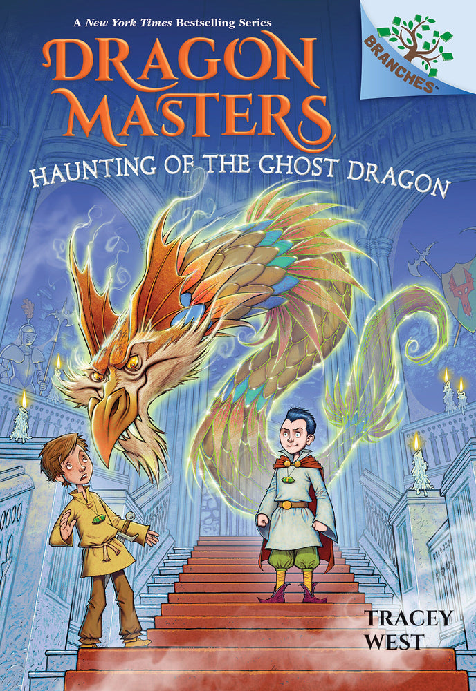 Book cover for Haunting of the Ghost Dragon: A Branches Book (Dragon Masters #27)