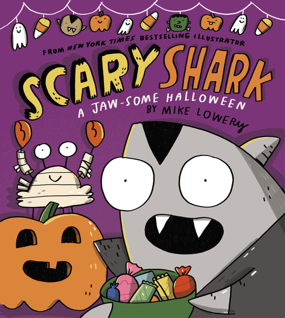 Book cover for Scary Shark: A Jaw-Some Halloween
