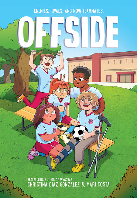 Book cover for Offside: A Graphic Novel