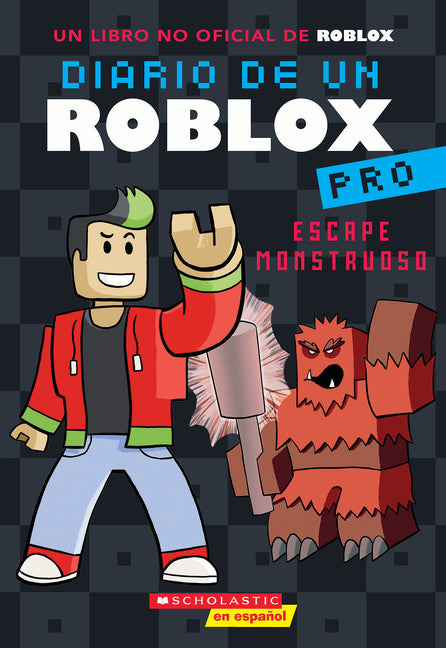 Book cover for Diario de Un Roblox Pro #1: Escape Monstruoso (Diary of a Roblox Pro #1: Monster Escape)