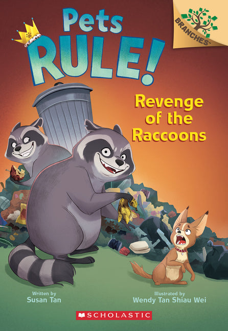 Book cover for Revenge of the Raccoons: A Branches Book (Pets Rule! #7)