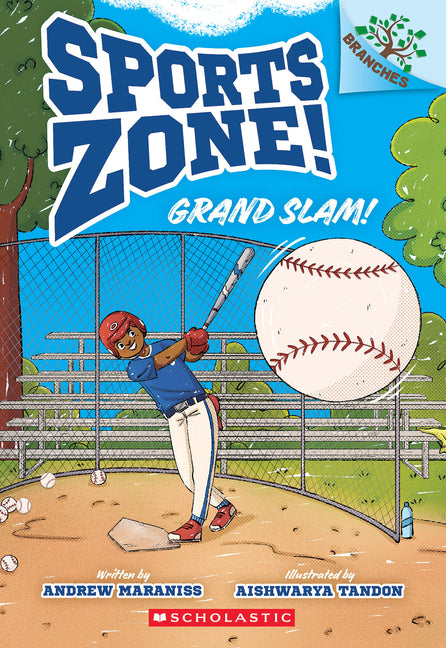 Book cover for Grand Slam!: A Branches Book (Sports Zone! #3)