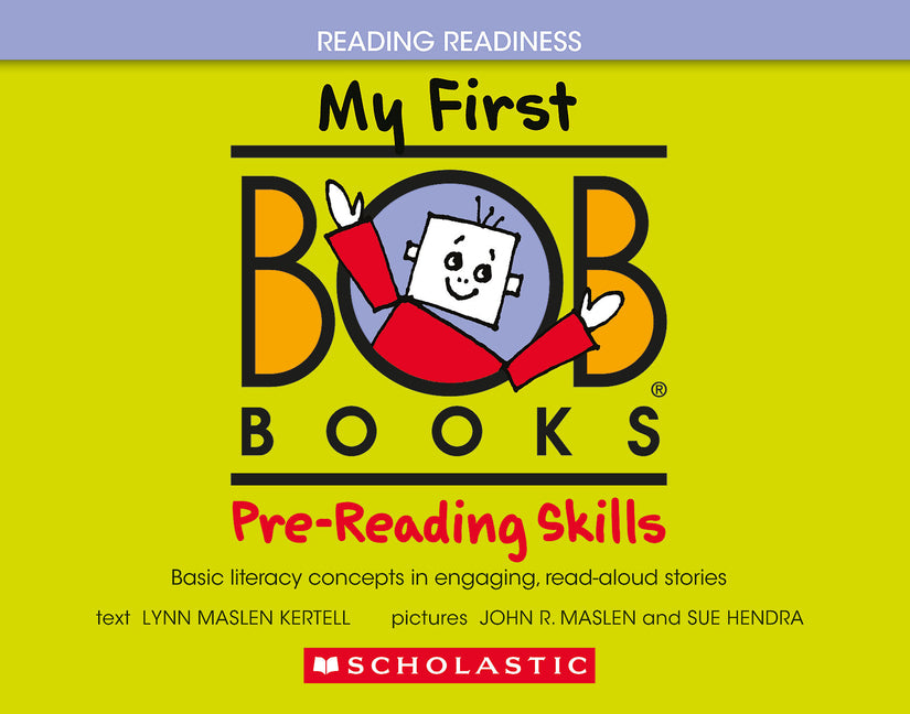 Book cover for My First Bob Books - Pre-Reading Skills Hardcover Bind-Up Phonics, Ages 3 and Up, Pre-K (Reading Readiness)