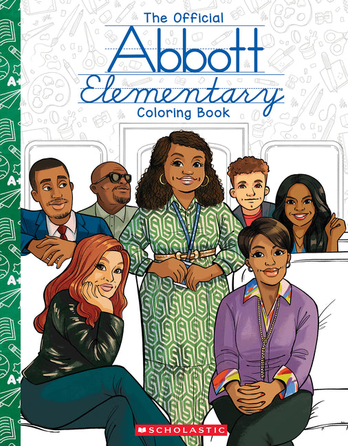 Book cover for Abbott Elementary: The Official Coloring Book
