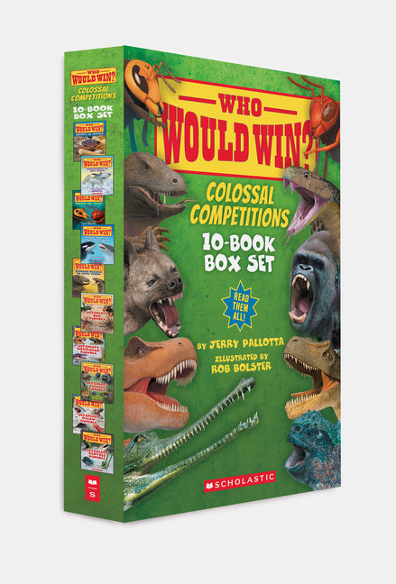 Book cover for Who Would Win? Colossal Competitions! (10-Book Box Set)