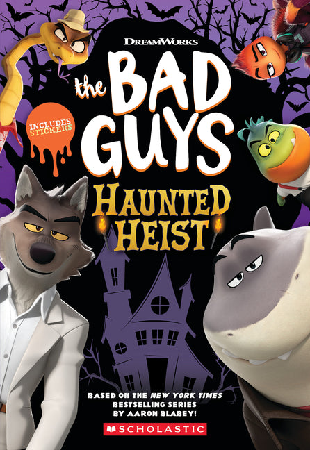 Book cover for DreamWorks the Bad Guys: Haunted Heist