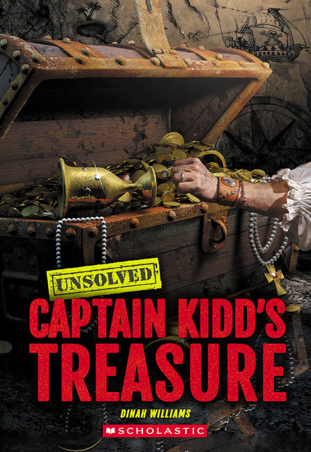 Book cover for Captain Kidd's Treasure (Unsolved)