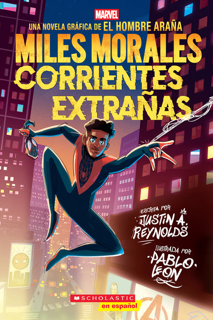 Book cover for Miles Morales: Corrientes Extrañas (Miles Morales: Stranger Tides)