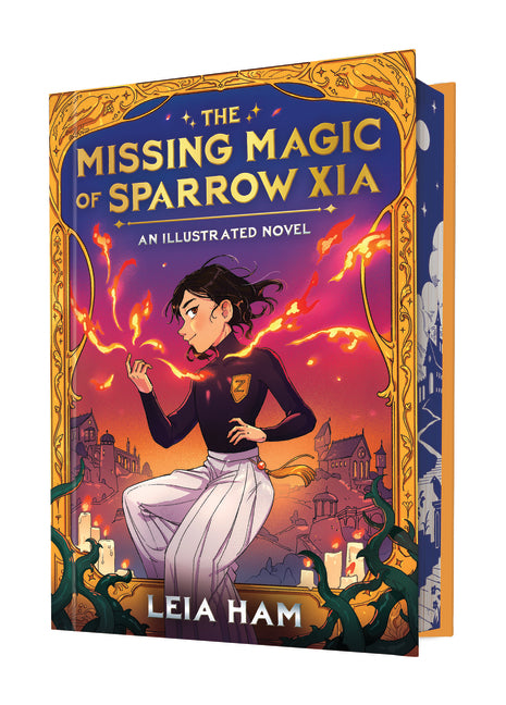 Book cover for Missing Magic of Sparrow Xia (an Illustrated Novel)