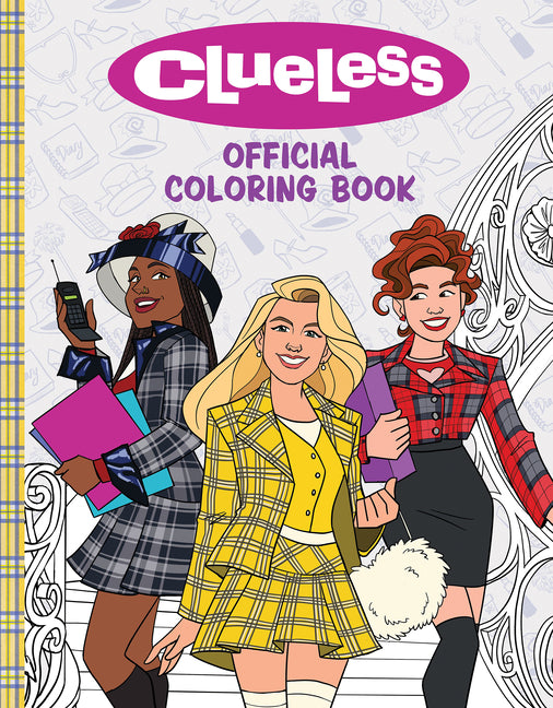 Book cover for Clueless: The Official Coloring Book