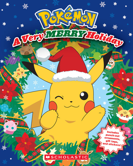 Book cover for Very Merry Holiday (Pokémon)