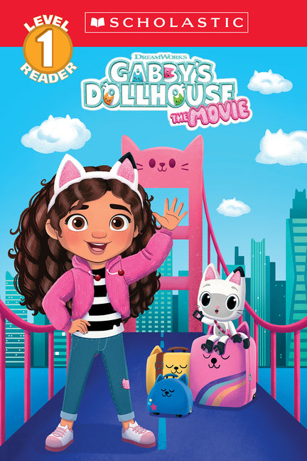 Book cover for Gabby's Dollhouse: The Movie (Gabby's Dollhouse: Scholastic Level 1 Reader)