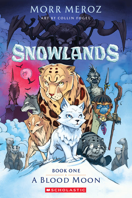 Book cover for Blood Moon (Snowlands #1)