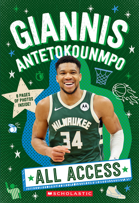 Book cover for Giannis Antetokounmpo: All Access (Media Tie-In)
