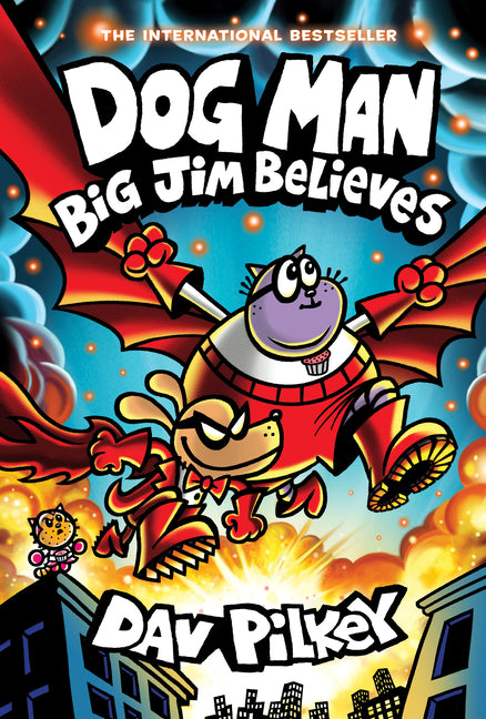 Book cover for Dog Man: Big Jim Believes: A Graphic Novel (Dog Man #14): From the Creator of Captain Underpants
