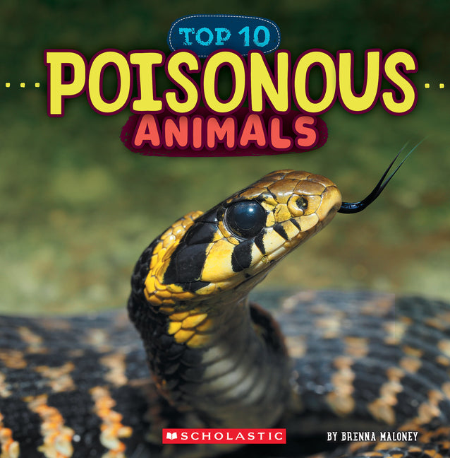 Book cover for Poisonous Animals (Wild World: Top 10)