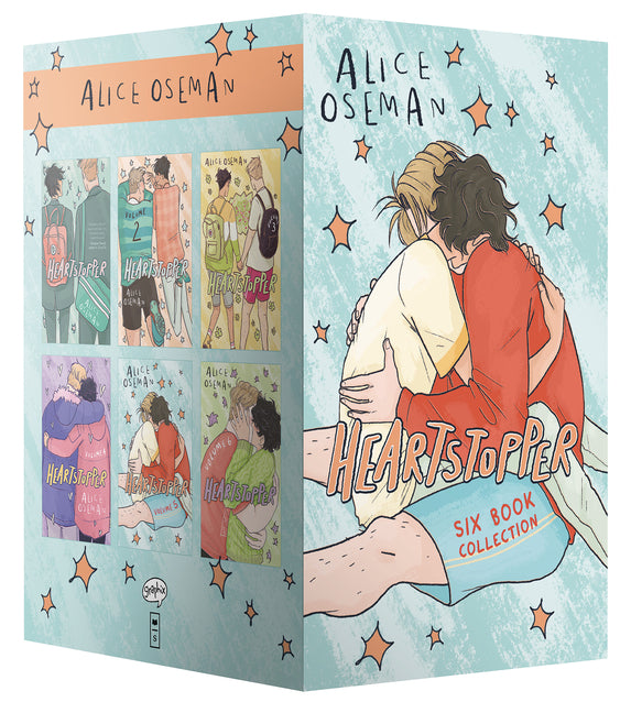 Book cover for Heartstopper #1-6 Box Set