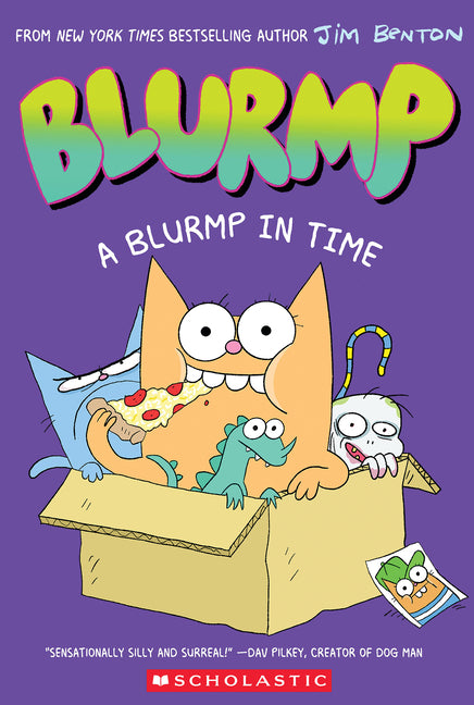 Book cover for Blurmp in Time (Catwad's Friend Blurmp #1)