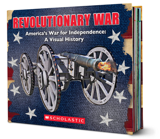 Book cover for Revolutionary War (with 3D Metal Cover)
