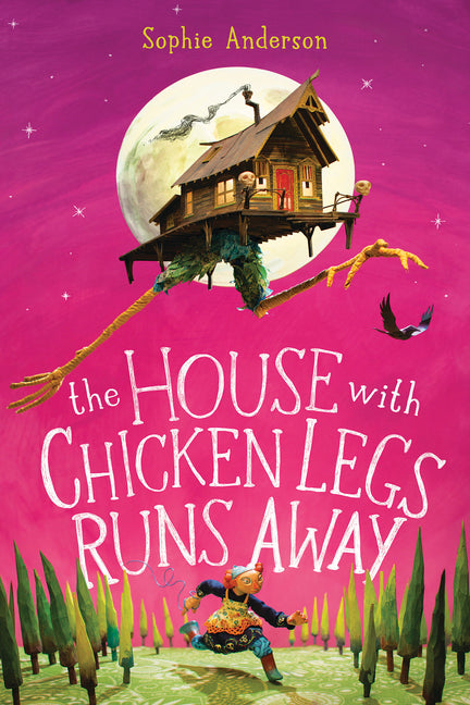 Book cover for House with Chicken Legs Runs Away