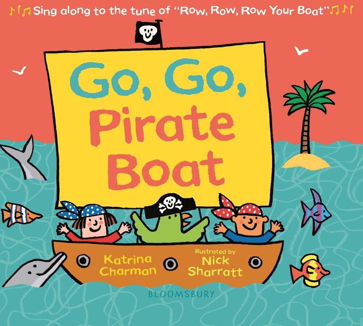 Book cover for Go, Go, Pirate Boat