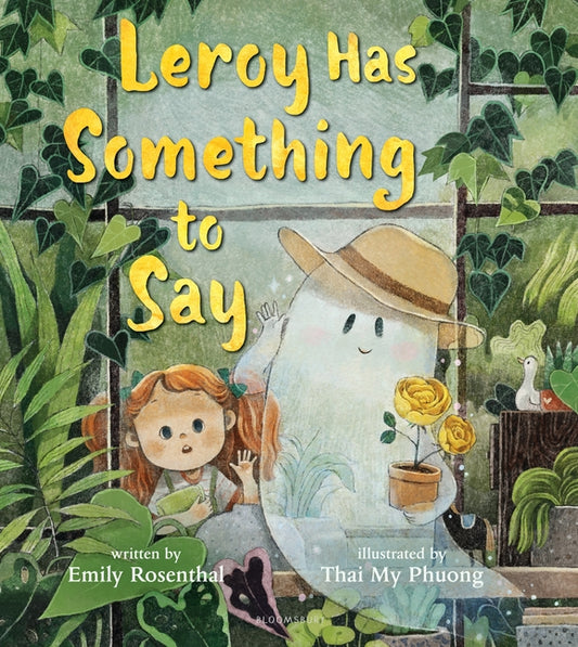 Book cover for Leroy Has Something to Say