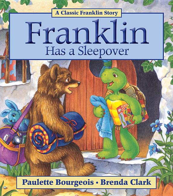 Book cover for Franklin Has a Sleepover