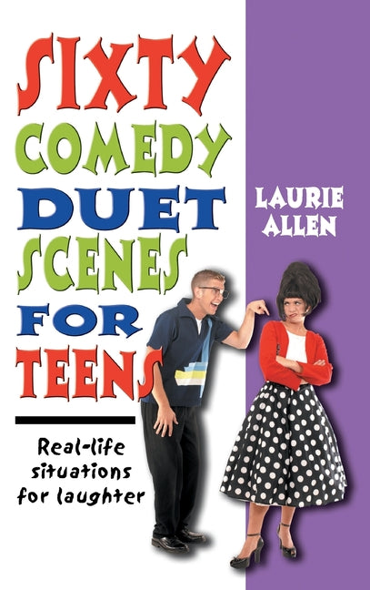Book cover for Sixty Comedy Duet Scenes for Teens
