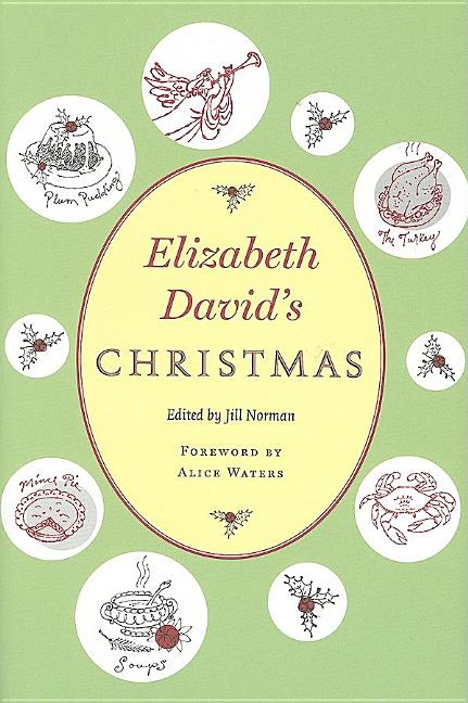 Book cover for Elizabeth David's Christmas