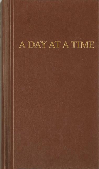 Book cover for A Day at a Time: Daily Reflections for Recovering People