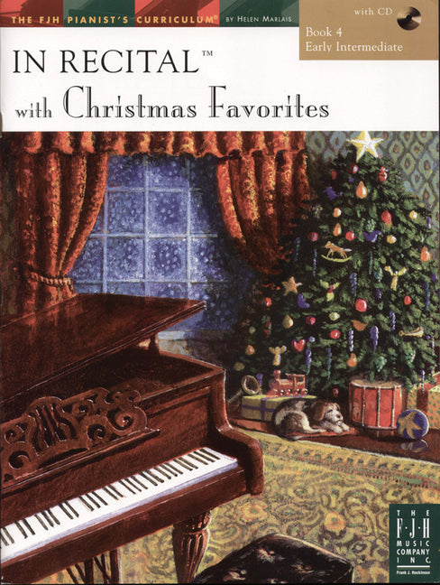 Book cover for In Recital(r) with Christmas Favorites, Book 4