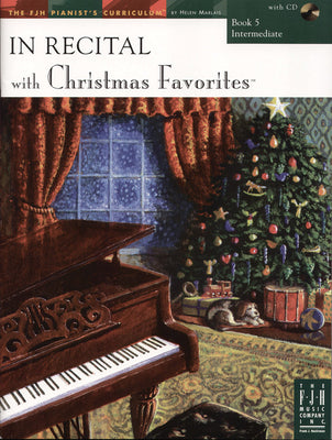 Book cover for In Recital(r) with Christmas Favorites, Book 5