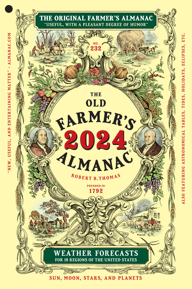 Book cover for The 2024 Old Farmer's Almanac