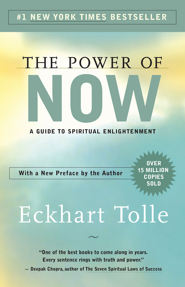 Book cover for The Power of Now: A Guide to Spiritual Enlightenment