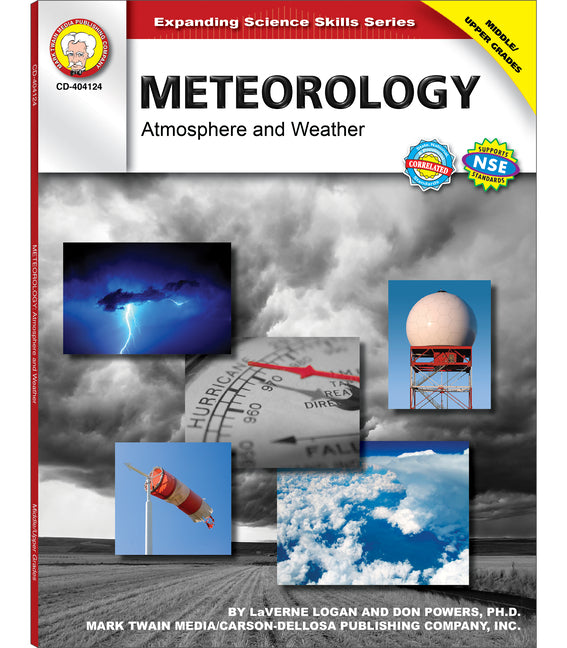 Book cover for Meteorology, Grades 6 - 12: Atmosphere and Weather