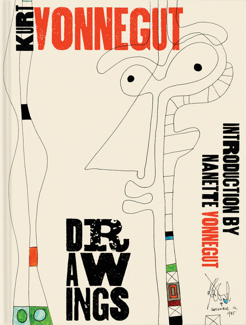 Book cover for Kurt Vonnegut Drawings