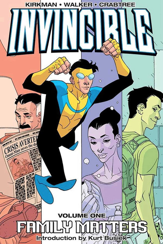 Book cover for Invincible Volume 1: Family Matters