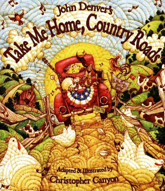 Book cover for John Denver's Take Me Home, Country Roads [With CD (Audio)]