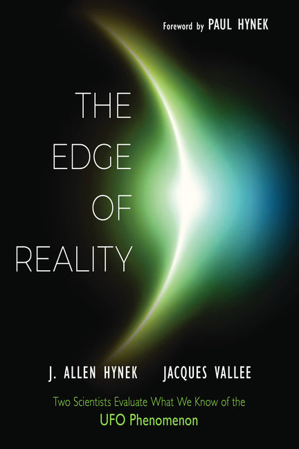 Book cover for The Edge of Reality: Two Scientists Evaluate What We Know of the UFO Phenomenon