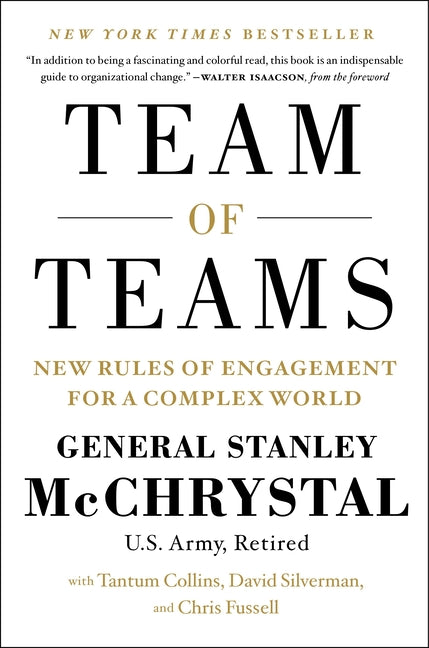 Book cover for Team of Teams: New Rules of Engagement for a Complex World