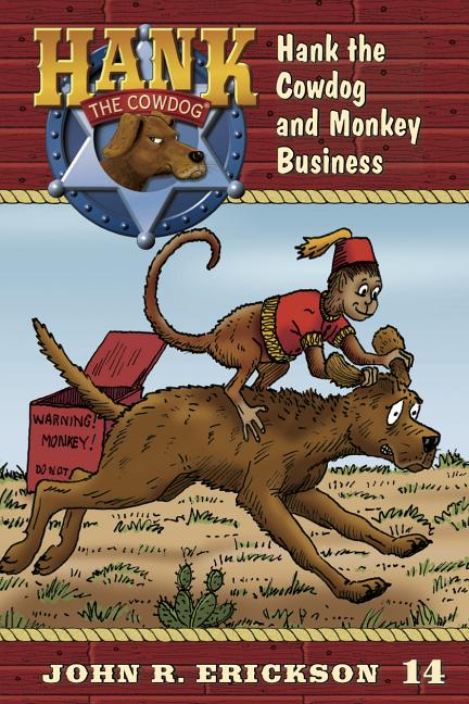 Book cover for Hank the Cowdog and Monkey Business