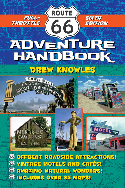 Book cover for Route 66 Adventure Handbook: Full-Throttle Sixth Edition