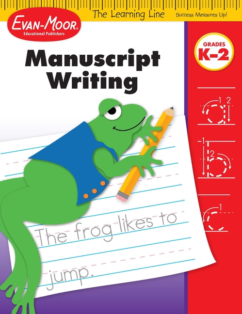 Book cover for Learning Line: Manuscript Writing, Kindergarten - Grade 2 Workbook
