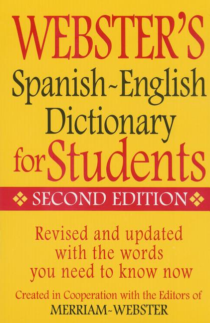 Book cover for Web Spanish-English Dict for S