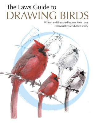 Book cover for The Laws Guide to Drawing Birds